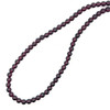 Natural Handmade Necklace Garnet Gemstone Plain Ball Beaded Jewelry