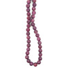 Natural Handmade Necklace Ruby Gemstone Plain Ball Beaded Jewelry