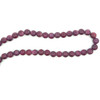 Natural Handmade Necklace Ruby Gemstone Plain Ball Beaded Jewelry