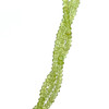 Natural Handmade Necklace Peridot Gemstone Multi Twisted Beaded Jewelry