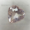 Exceptional Quality Natural Rose Quartz 14mm Heart Briolette Cut  Pale Pink Color Loose Gemstone Jewelry FL Clarity