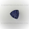 Natural Iolite Trillion Step Cut 6x6mm Excellent Quality Hyacinth Blue Color VVS Clarity Cordierite Gemstone