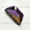 Natural Ametrine Trapezoid Checkerboard Cut Excellent Violet/Yellow Color FL Clarity  Loose Gemstone