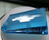 Natural Swiss Blue topaz 39X20mm Fancy Cut Super Swiss Blue Color 65.45 Carats FL Clarity Loose Gemstone