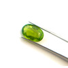 Natural Peridot GIL Certified Oval Facet Cut Intense Green Loose Gemstone