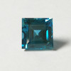 Natural Blue Zircon 6.20x6.32mm Square Step Cut Blizzard Blue Color 2.012 Carats FL Clarity IGL Certified Loose Gemstone