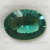 Natural Fluorite 15.09X20.60mm Oval Concave Cut Pista Green Color 20.55 Carats FL Clarity IGL Certified Loose Gemstone