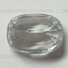 Natural White Zircon 10.58X14.85mm Oval/Cushion Antique Cut Cambodia  Origin 13.03 Carats FL Clarity IGL Certified Loose Gemstone
