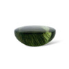 Natural Peridot AGL Certified Ultra Rare Unusual Ludwigite Needles Oval Cabochon Loose Gemstone