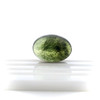 Natural Peridot AGL Certified Ultra Rare Unusual Ludwigite Needles Oval Cabochon Loose Gemstone