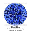 Natural blue sapphire gemstone