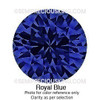 Natural blue sapphire gemstone