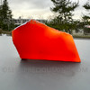 Natural Carnelian Rough Slice 102.6 Carats Salamander Orange Color 80mm  Gemstone Rough