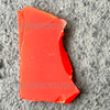 Natural Carnelian Rough Slice 97.18 Carats Salamander Orange Color 65mm  Gemstone Rough