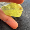 Natural Mali Garnet Rough 200 Carats Golden Yellow Brown Color 1 Piece Gemstone Rough