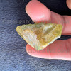 Natural Mali Garnet Rough 150 Carats Golden Yellow Brown Color 1 Piece Gemstone Rough