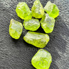 Natural Peridot Arizona Rough Parrot Green Color 15mm-25mm Loose Gemstone Rough