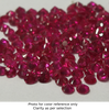 Natural Ruby Round 1.1mm Faceted Cut Precious Loose Gemstone