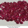 Natural Ruby Round 1.2mm Faceted Cut Precious Loose Gemstone