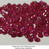 Natural Ruby Round 2.5mm Faceted Cut Precious Loose Gemstone