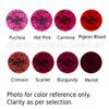 Natural Ruby Round 2.4mm Facet Cut FL VVS VS SI1 SI I PK Clarity Precious Loose Gemstone
