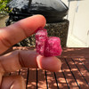 Natural Rubylite Gemstone Rough 29.8 Carat Pink Tourmaline Facet Rough