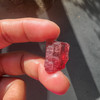 Natural Rubylite Gemstone Rough 21.17 Carat Pink Tourmaline Facet Rough