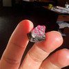 Natural Rubylite Gemstone Rough 24 Carat Pink Tourmaline Facet Rough