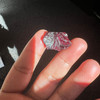 Natural Rubylite Gemstone Watermelon Rough 8.88 Carat Pink Tourmaline Facet Rough