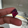 Natural Rubylite Gemstone Rough 7.74 Carat Pink Tourmaline Facet Rough