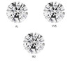 Natural Diamond 1.2mm Round Brilliant Full Cut GH Color FL VVS VS SI I PK Loose Genuine Diamond