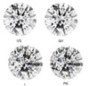 Natural Diamond 1.8mm Round Brilliant Full Cut GH Color FL VVS VS SI I PK Loose Genuine Diamond