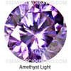 Amethyst Cubic Zirconia Round 6mm Brilliant Diamond Facet Cut AAAA Excellent Quality CZ Loose stone