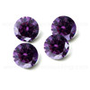 Amethyst Cubic Zirconia Round 1.3mm Brilliant Diamond Facet Cut AAAA Excellent Quality CZ Loose stone