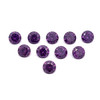 Amethyst Cubic Zirconia Round 10mm Brilliant Diamond Facet Cut AAAA Excellent Quality CZ Loose stone