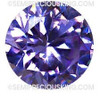Lavender Cubic Zirconia Round 1.4mm Brilliant Diamond Facet Cut AAAA Excellent Quality CZ Loose stone