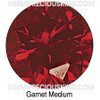 Garnet Cubic Zirconia Round 3.8m Brilliant Diamond Facet Cut AAAA Excellent Quality CZ Loose stone