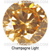 Champagne Cubic Zirconia Round 1.5mm Brilliant Diamond Facet Cut AAAA Excellent Quality CZ Loose stone