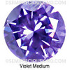 Violet Cubic Zirconia Round 1.9mm Brilliant Diamond Facet Cut AAAA Excellent Quality CZ Loose stone