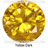 Yellow Cubic Zirconia Round 1.25mm Brilliant Diamond Facet Cut AAAA Excellent Quality CZ Loose stones