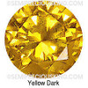 Yellow Cubic Zirconia Round 2.8mm Brilliant Diamond Facet Cut AAAA Excellent Quality CZ Loose stones
