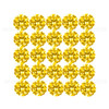 Yellow Cubic Zirconia Round 3.8 mm Brilliant Diamond Facet Cut AAAA Quality CZ Loose stones