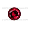 Ruby Lab Created Corundum 2.8mm Round Brilliant Facet Cut AAAA Excellent Quality Loose stone