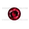 Ruby Lab Created Corundum 3mm Round Brilliant Facet Cut AAAA Excellent Quality Loose stone