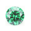 1 mm Round Brilliant Cut Emerald Color Loose Nano Gems