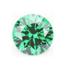 1 mm Round Brilliant Cut Emerald Color Loose Nano Gems