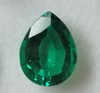 Biron Hydro Emerald 8x6mm Pear Facet Cut Intense Chrome Green Color 1 PIECE Premium Quality Created Loose Gemstone