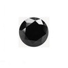 Round Brilliant Cut Natural Black Color Fancy Loose Diamond