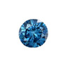 Blue Diamond Round 1.9mm Brilliant Facet Cut Deep Blue Color VS SI I Clarity Genuine Loose Diamonds