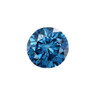 Blue Diamond Round 2.1mm Brilliant Facet Cut Deep Blue Color VS SI I Clarity Genuine Loose Diamonds